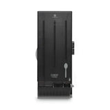 SmartStock Dining Utensil Dispenser, Holds 120 Spoons, 10 x 8.78 x 24.75, Translucent Black