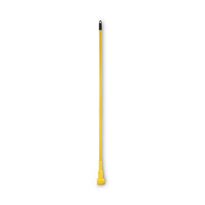 Claw Mop Handle for 5 Wide Mop Heads, Aluminum, 1" dia x 60", Yellow (#6047) - Janitorial Superstore