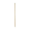 Tapered End Broom Handle, Lacquered Pine, 1.13