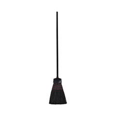 Maid Broom, Plastic Bristles, 54" Overall Length,