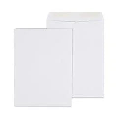 Peel Seal Strip Catalog Envelope, #10 1/2, Square Flap, Self-Adhesive Closure, 9 x 12, White, 100/Box (UNV40100)