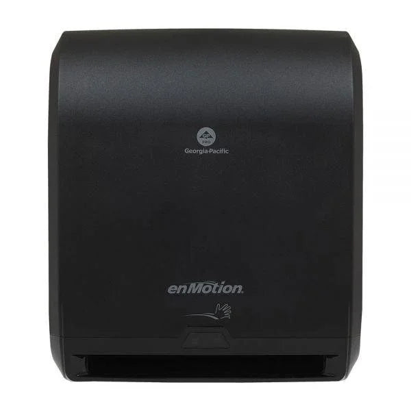 EnMotion® Paper Towel Dispenser 15.063X10.063X18.125 IN Wall Mount Black Touchless Automatic(#59462A) - Janitorial Superstore