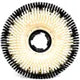 20'' Nylon Carpet Shampoo Scrub Brush Clutch Plate and Risor (#812420NPR)