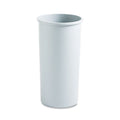 Rubbermaid Commercial Untouchable Waste Container Round Plastic 22 gal Gray (RCP 3546 GRA)