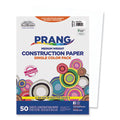SunWorks Construction Paper, 50 lb Text Weight, 9 x 12, Bright White, 50/Pack (pac9203)