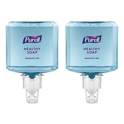 Purell HEALTHY SOAP Gentle and Free Foam Refill, For ES4 Dispensers, Fragrance-Free, 1,200 mL, 2/Carton (GOJ507202)