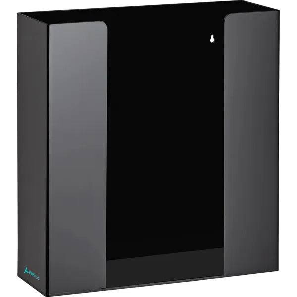 Alpine 902-BLK Glove Dispenser,  Capacity, Acrylic, Black