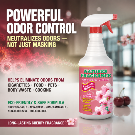 Natures Fragrance All Purpose Cleaner, Cherry Scent