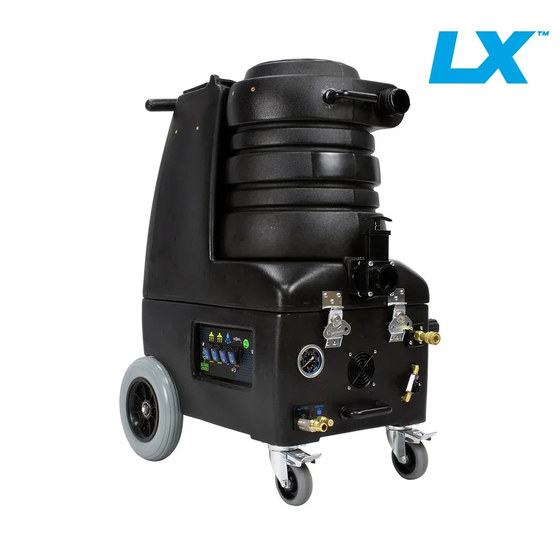 Mytee Breeze BZ-105LX portable carpet extractor front view with 10 gallon tank
