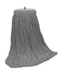 20oz Gray CUT-END wet mop w/Bolt Fitting / and Handle