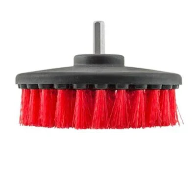 CORDLESS DRILL BRUSH - HEAVY DUTY (RED BRISTLE) (831)