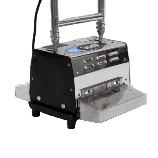 Dual motor carpet cleaning brush for tile and grout