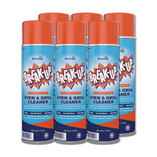 Break-Up Oven and Grill Cleaner, 19-oz Aerosol Can
