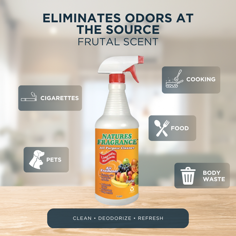 Natures Fragrance All Purpose Cleaner, Frutal Scent