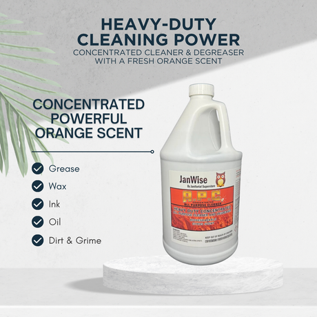 JSS Super APC All Purpose Cleaner, Orange Scented (Concentrated)
