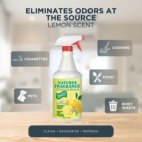 Natures Fragrance All Purpose Cleaner, Lemon Scent