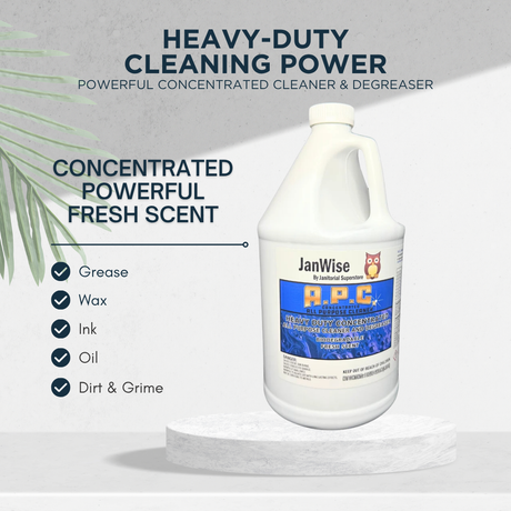 JSS Super All Purpose Cleaner, Fresh Scented (Concentrated)