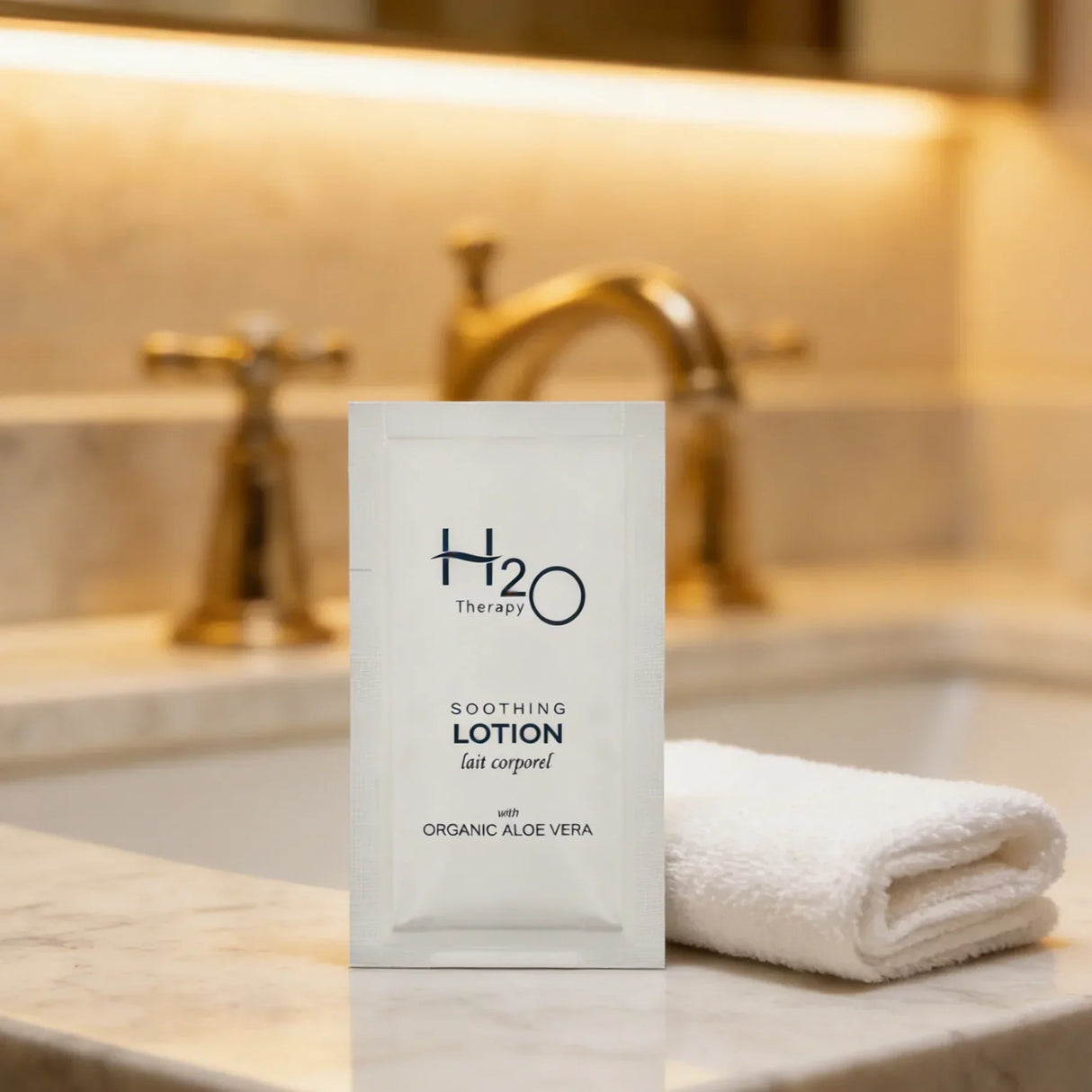 H2O Lotion Packets .30 oz/10 ml 500cs (H2O32-L025) - Janitorial Superstore