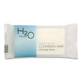 H2O Therapy Cleansing Soap Bar 14G, Sachet 1,000 Case H2021-CB075 - Janitorial Superstore