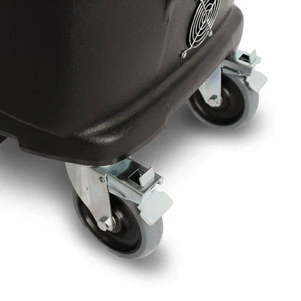 Carpet and hard floor cleaning with Mytee 2002CS heated extractor