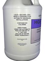High Temp Liquid Auto Machine Detergent Gallon - Janitorial Superstore