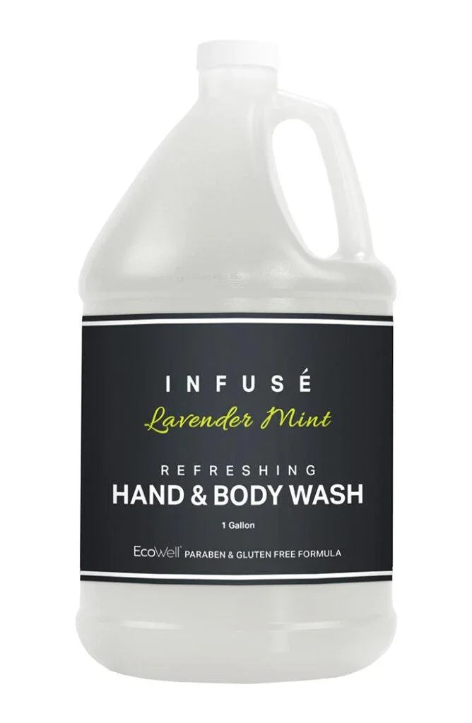 Infuse Lavender Mint Body Wash, Gallon (GAL88-LAVM-W) - Janitorial Superstore