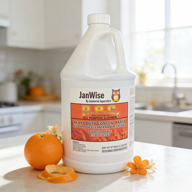 JSS Super APC All Purpose Cleaner – Orange Scent, Concentrated Degreaser