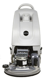 Side view of ONYX JXi-600 battery floor burnisher showing onboard vacuum