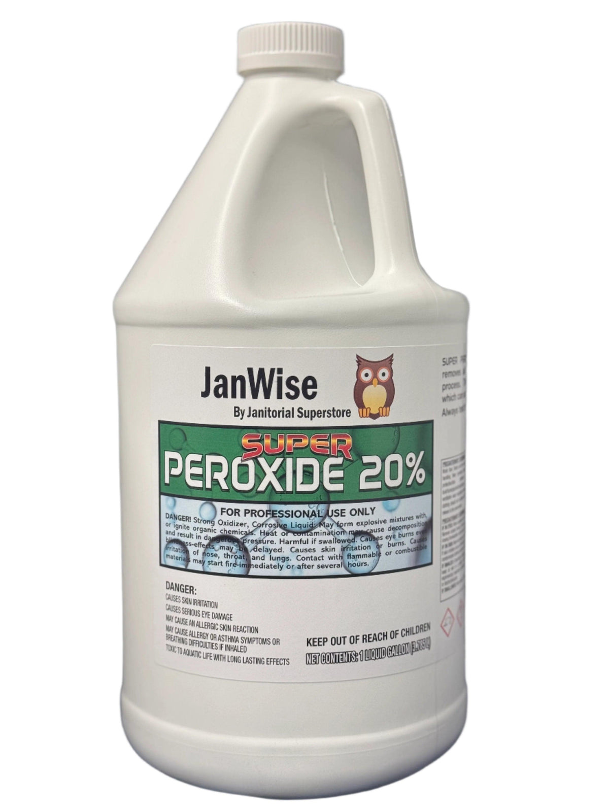 JanWise 20% hydrogen peroxide industrial cleaner