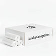 JanWise 30x36 white trash bags .75 mil 200 case
