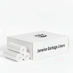 JanWise 30x36 white trash bags .75 mil 200 case