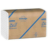 Kimberly-Clark® Scott® 01840 Multi-Fold Towel, Paper, White/Pack, 16 Packs/Carton (#01840)