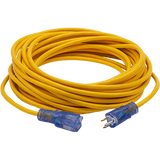 Extension Cord 50 Foot Backpack vacuum Lighted (400-0003) yellow (400-0003-B) Black