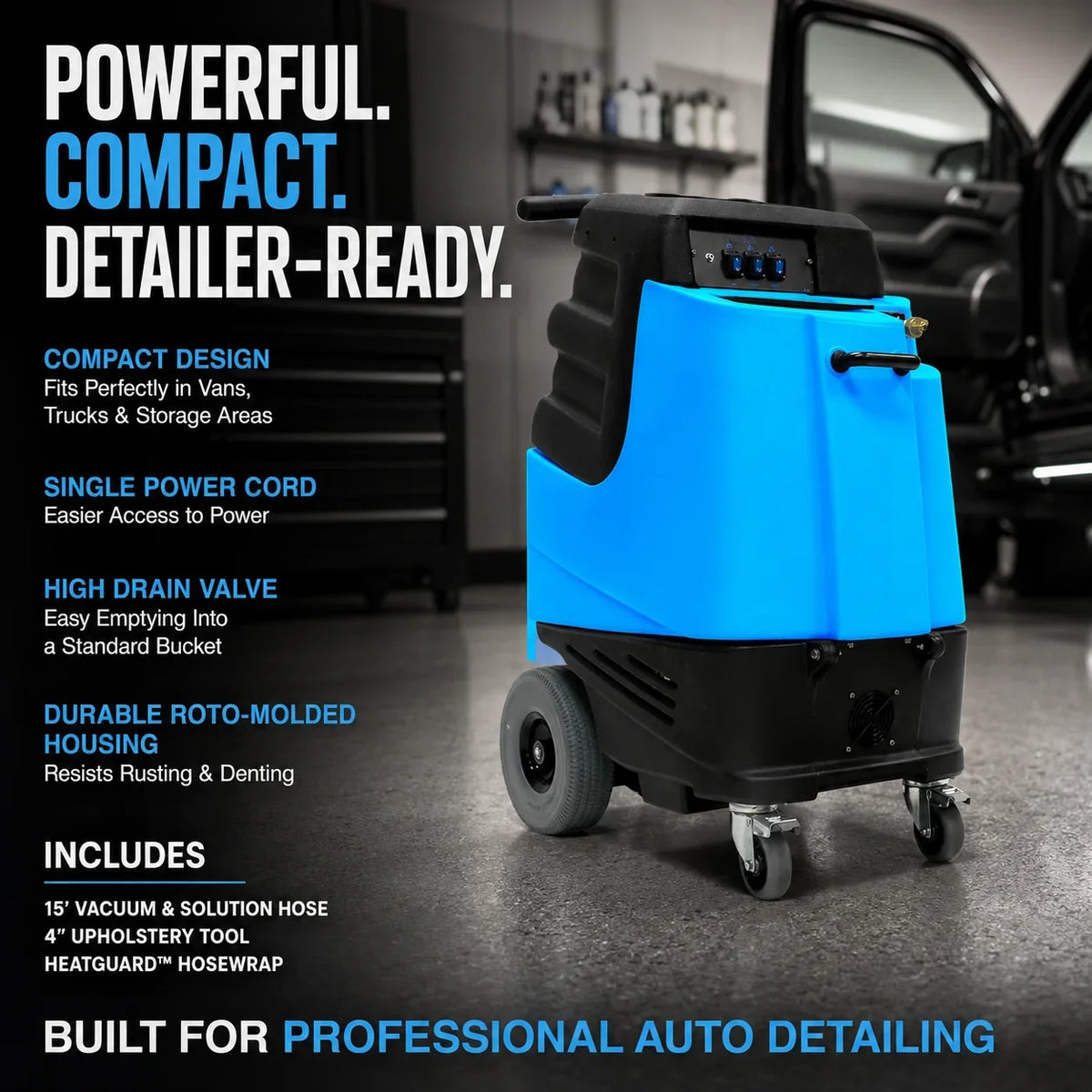 Mytee HP120 Grand Prix Automotive Heated Detail Extractor