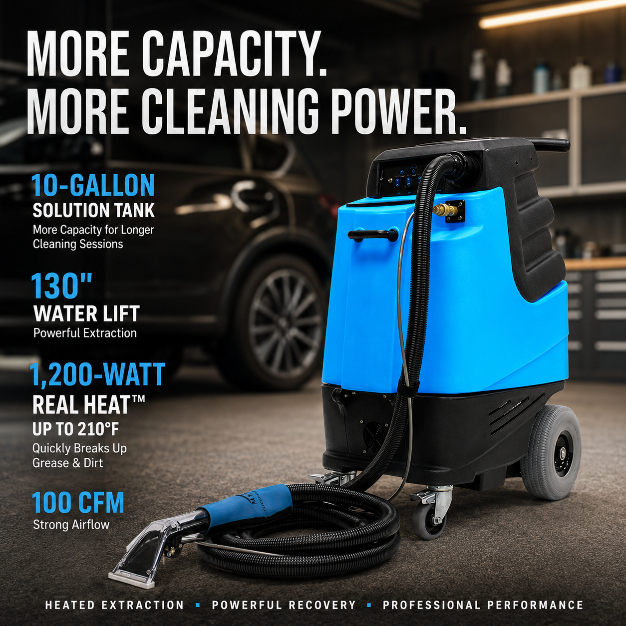 Mytee HP120 Grand Prix Automotive Heated Detail Extractor