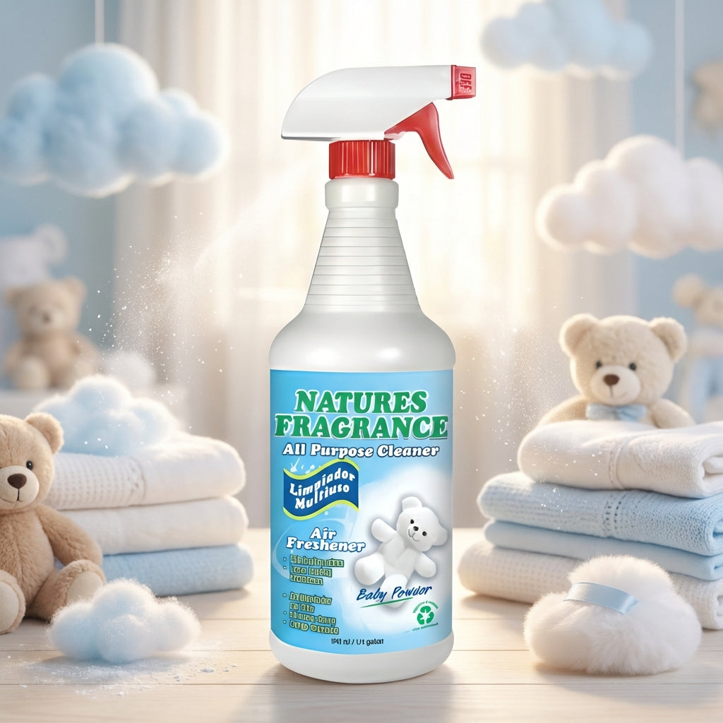 Natures Fragrance All Purpose Cleaner, Baby Powder Scent