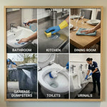 Powerful odor neutralizer cleaner for bathrooms, kitchens, and laundry