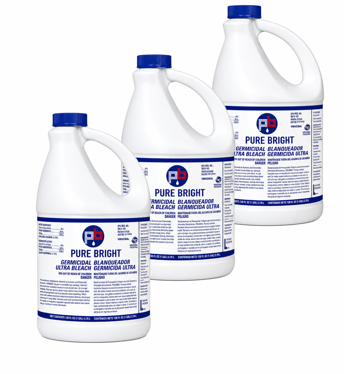 Pure Bright 6% Germicidal Ultra Bleach (128oz)