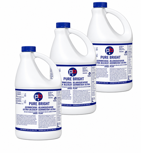 Pure Bright 6% Germicidal Ultra Bleach (128oz)
