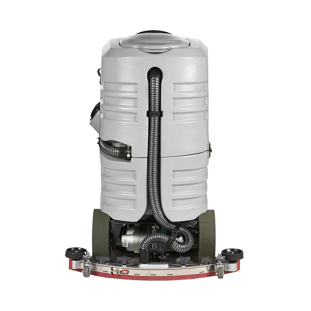 commercial ride-on floor cleaning machine ONYX RX20 in warehouse