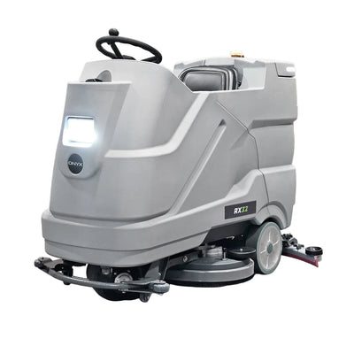 ONYX RX32 ride-on autoscrubber front view