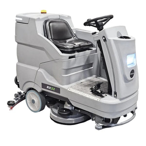 industrial ride-on scrubber operator controls RX32