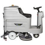 cylindrical brush deck detail of RX30C scrubber