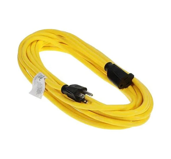 25ft Machine Yellow Electrical Cord