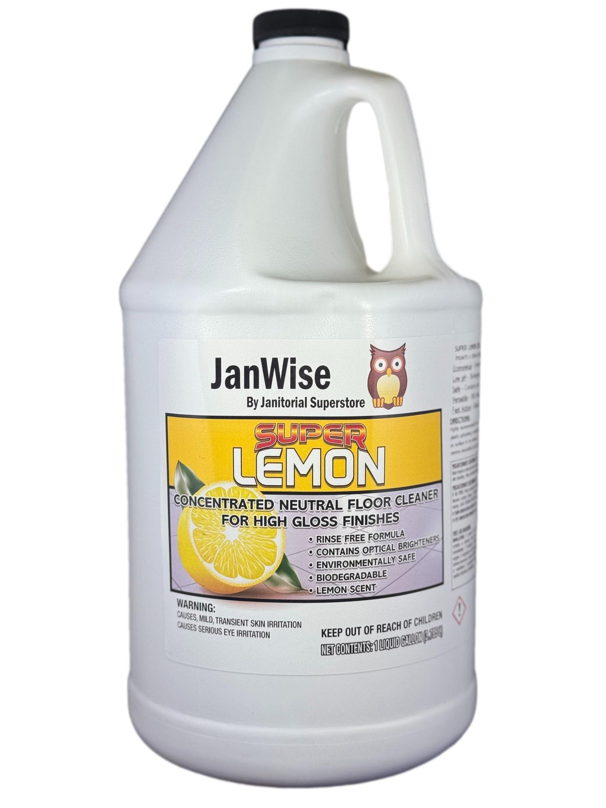 Super Lemon Neutral Floor Cleaner, Lemon Scented (Concentrated)