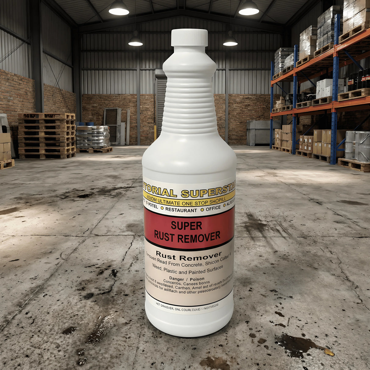 Super Rust Remover, Quart Bottle