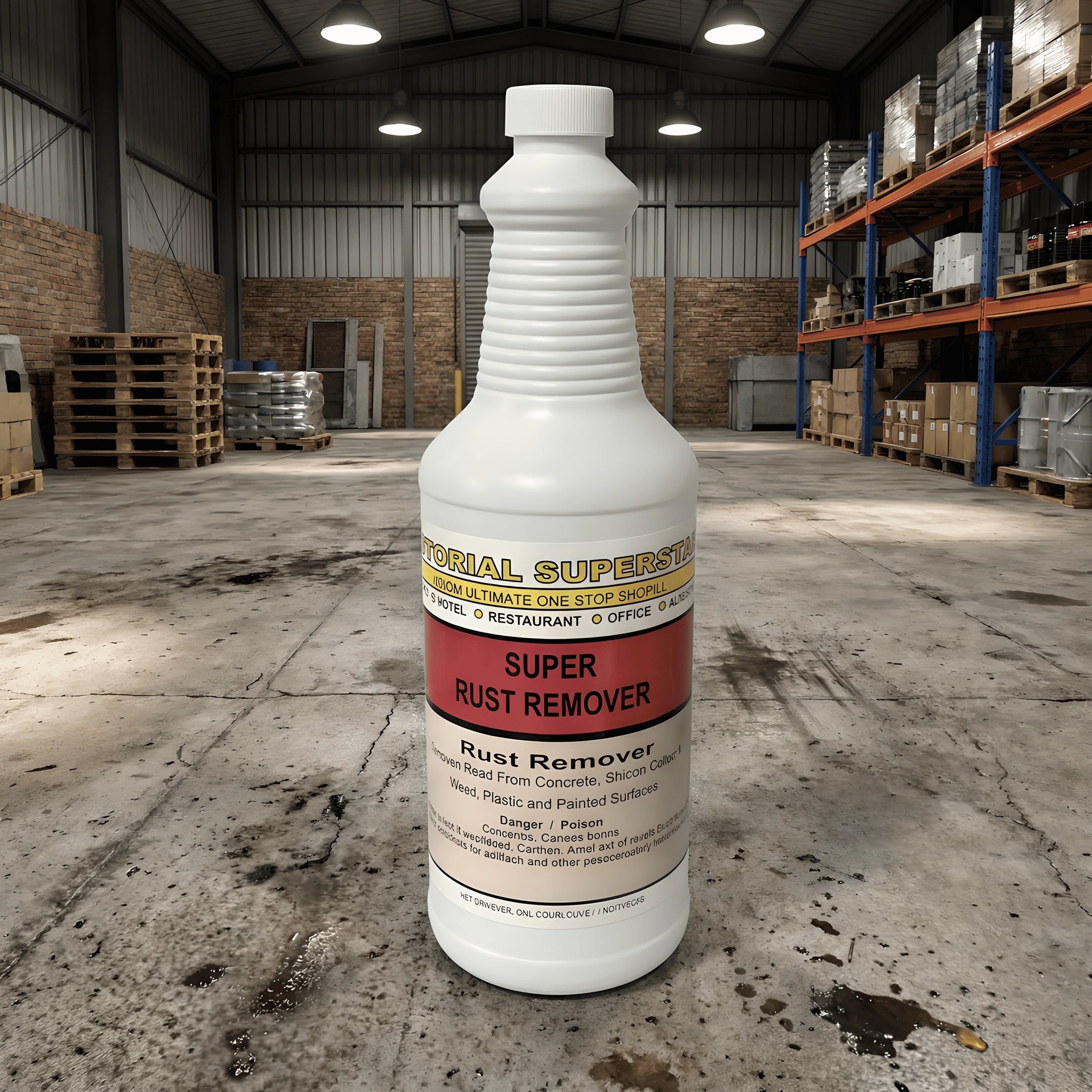 Super Rust Remover, Quart Bottle