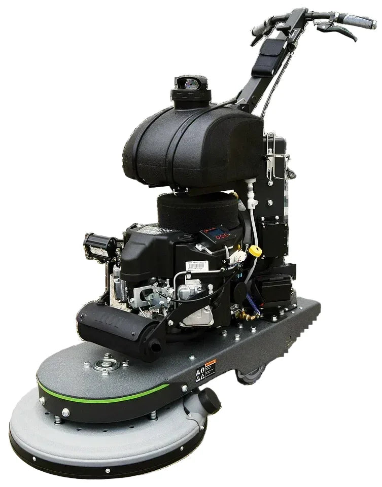 21 inch industrial floor stripper removing floor coating