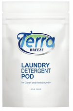 Terra Breeze Laundry Detergent Gel Pods In Individual Pouch 15g (TE08-LAUPOD)