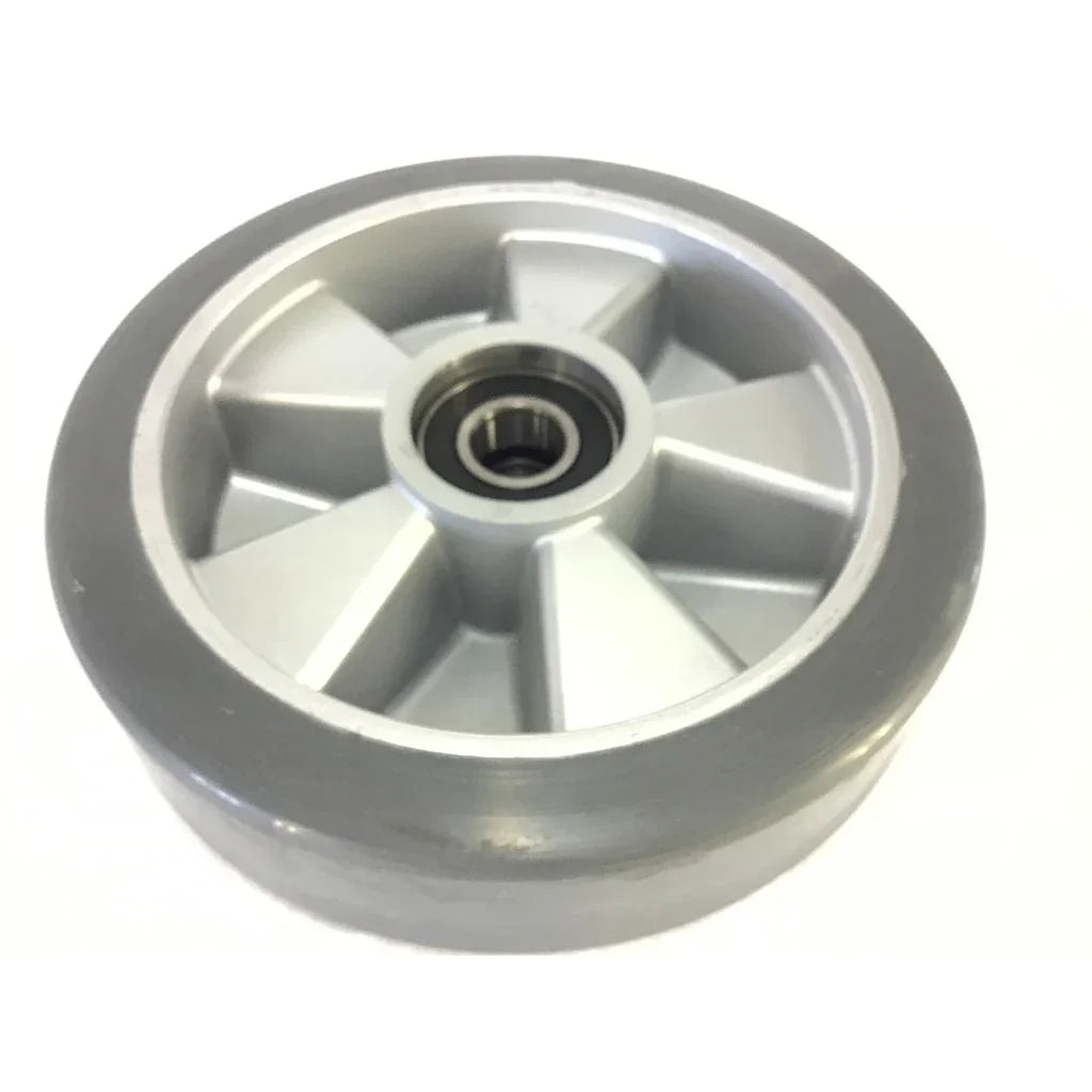 Onyx W10855 | Wheel, 8" Diameter, Non marking, Cast Aluminum Hub, w/ Bearings